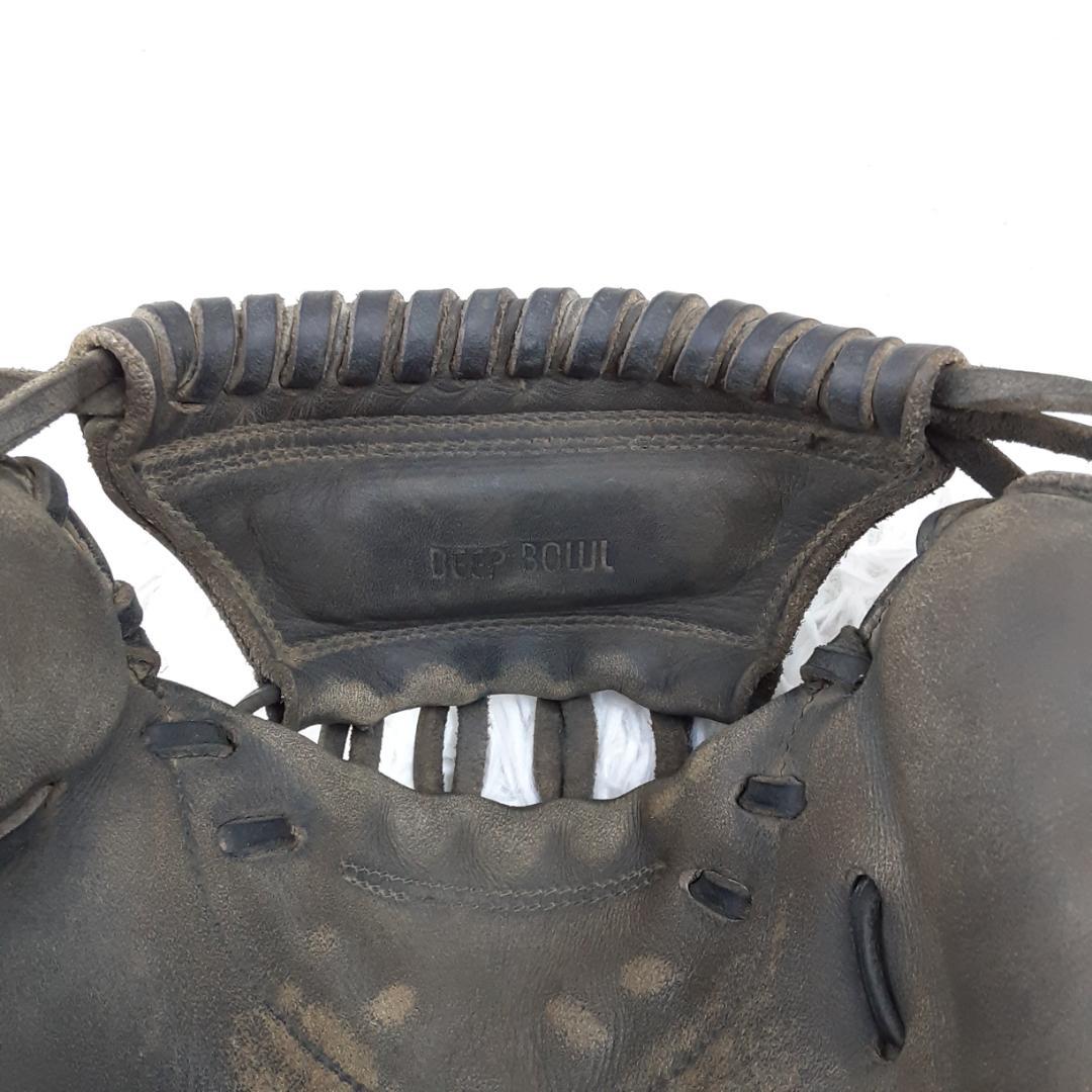 希少◎MIZUNO Buw League 軟式用 左投げ用キャッチャーミット 黒