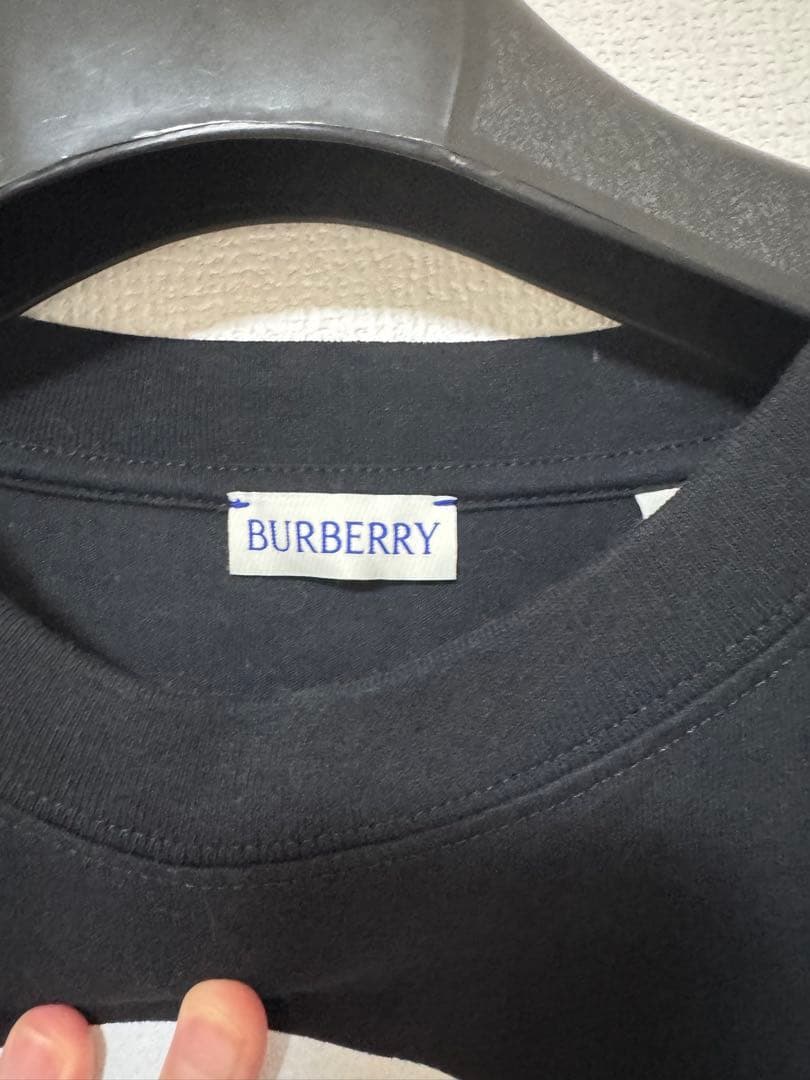 BURBERRY 騎士グラフィック Tシャツ ブラック