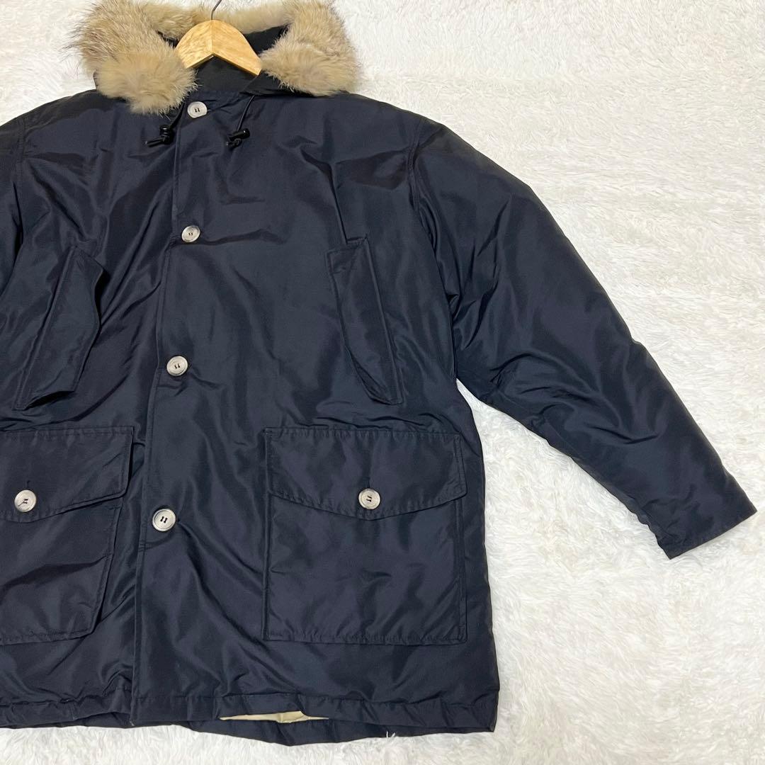 80s アークティックパーカー ダウンジャケット　モッズコート USA製　L