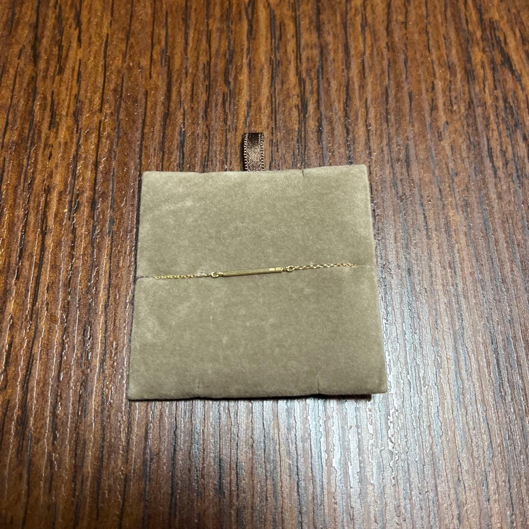 ete K18YG クレール トライアングルカット ブレスレット