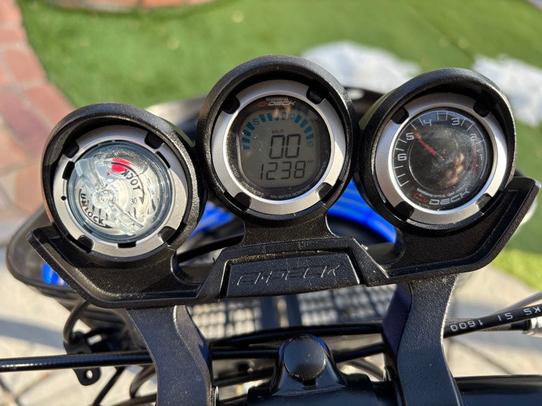 直接受け渡し限定　BRIDGESTONE24インチ　キッズサイクル青