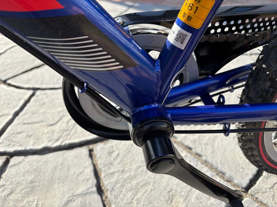 直接受け渡し限定　BRIDGESTONE24インチ　キッズサイクル青