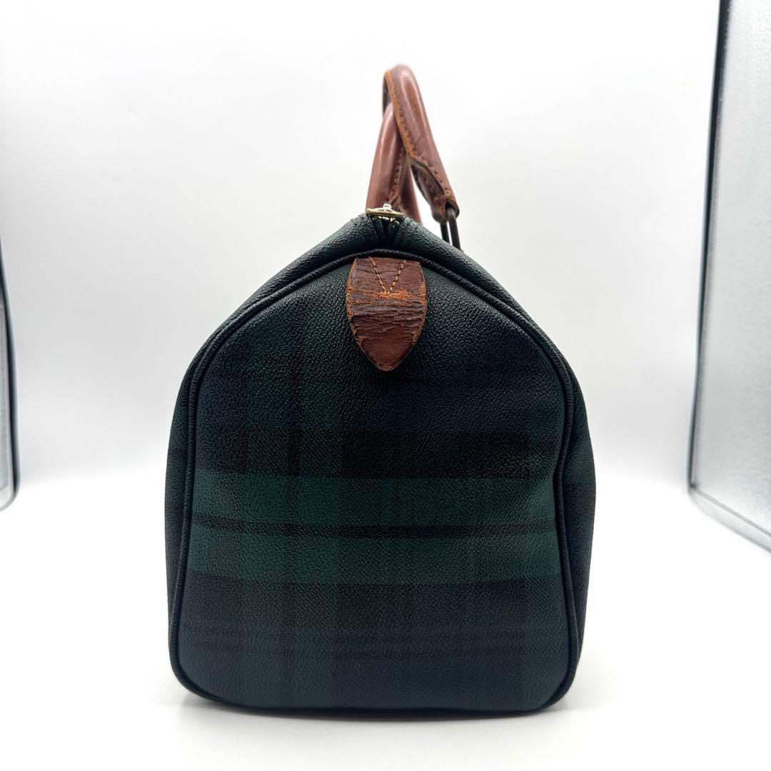 Polo Ralph Lauren ミニボストンバッグ ブラックウォッチ PVC