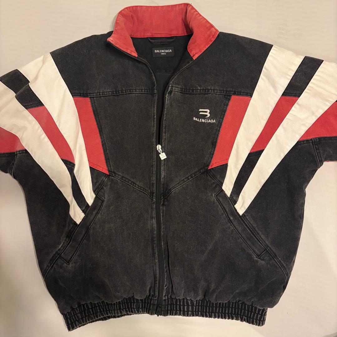 BALENCIAGA デニムトラックジャケット　ヤマト着用