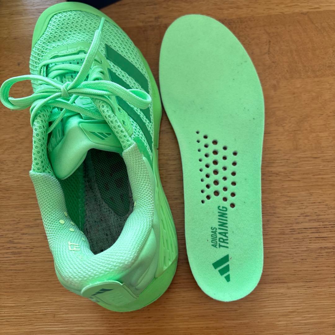 adidas ドロップセット3 トレーニングシューズ　24.5 ライムグリーン