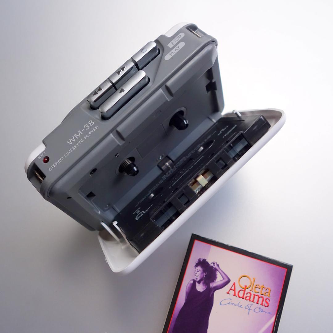 【動作整備品】希少 WM-38 ソニーウォークマン カセットテープ プレーヤー