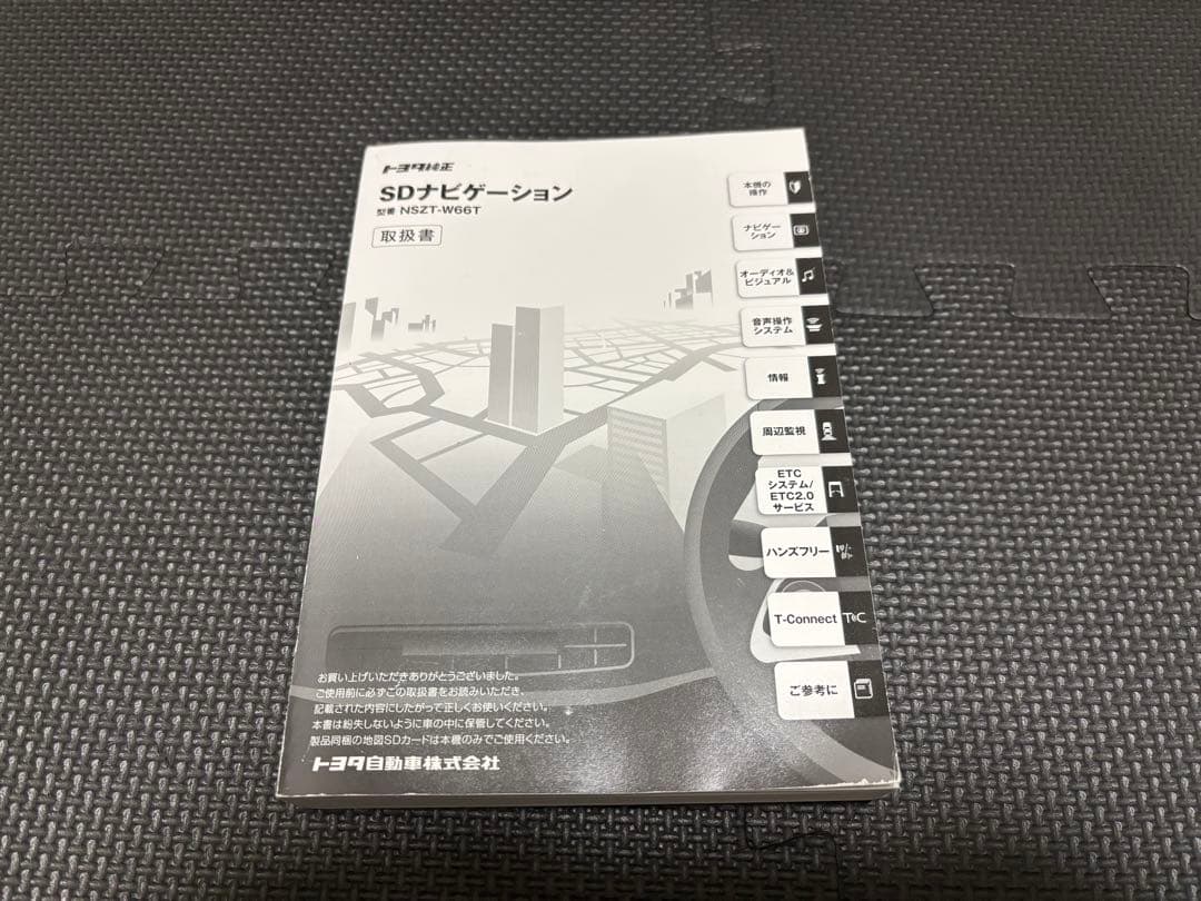 カーナビ　NSZT-W66T