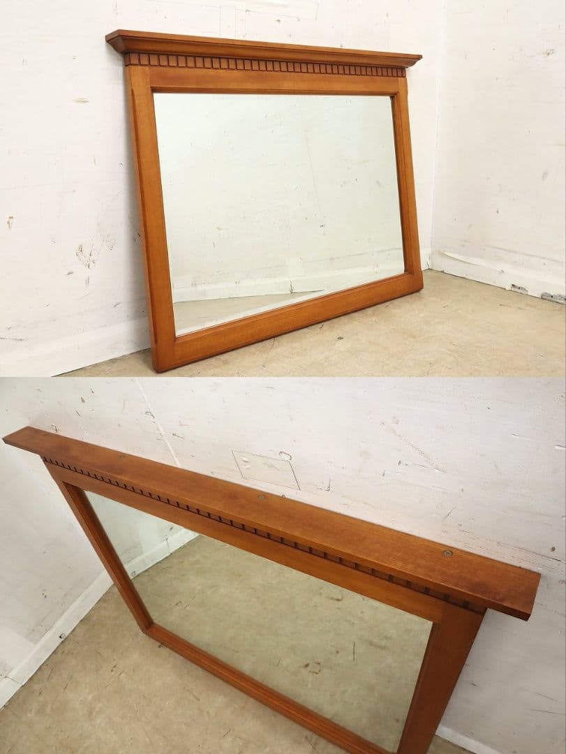 横浜ダニエル◆最高級ドレッサーチェスト・ミラー＆ワイドチェスト 62万