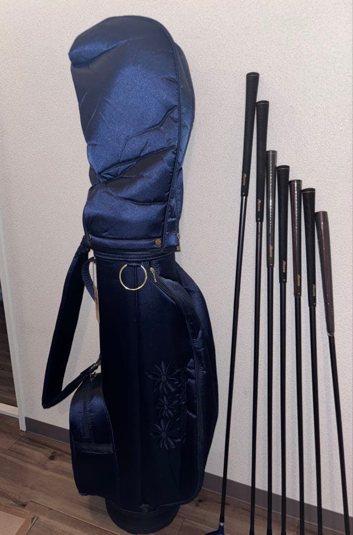 【美品】ミズノ efil レディースゴルフクラブセット 7本 フレックスL