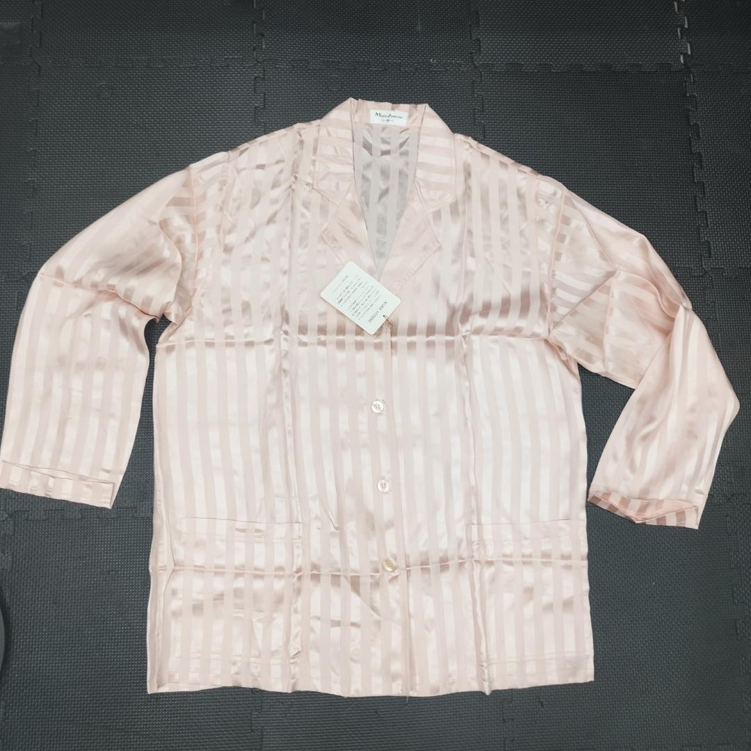 新品　MarieAntoine マリーアントン　100%シルクパジャマ　長袖　M