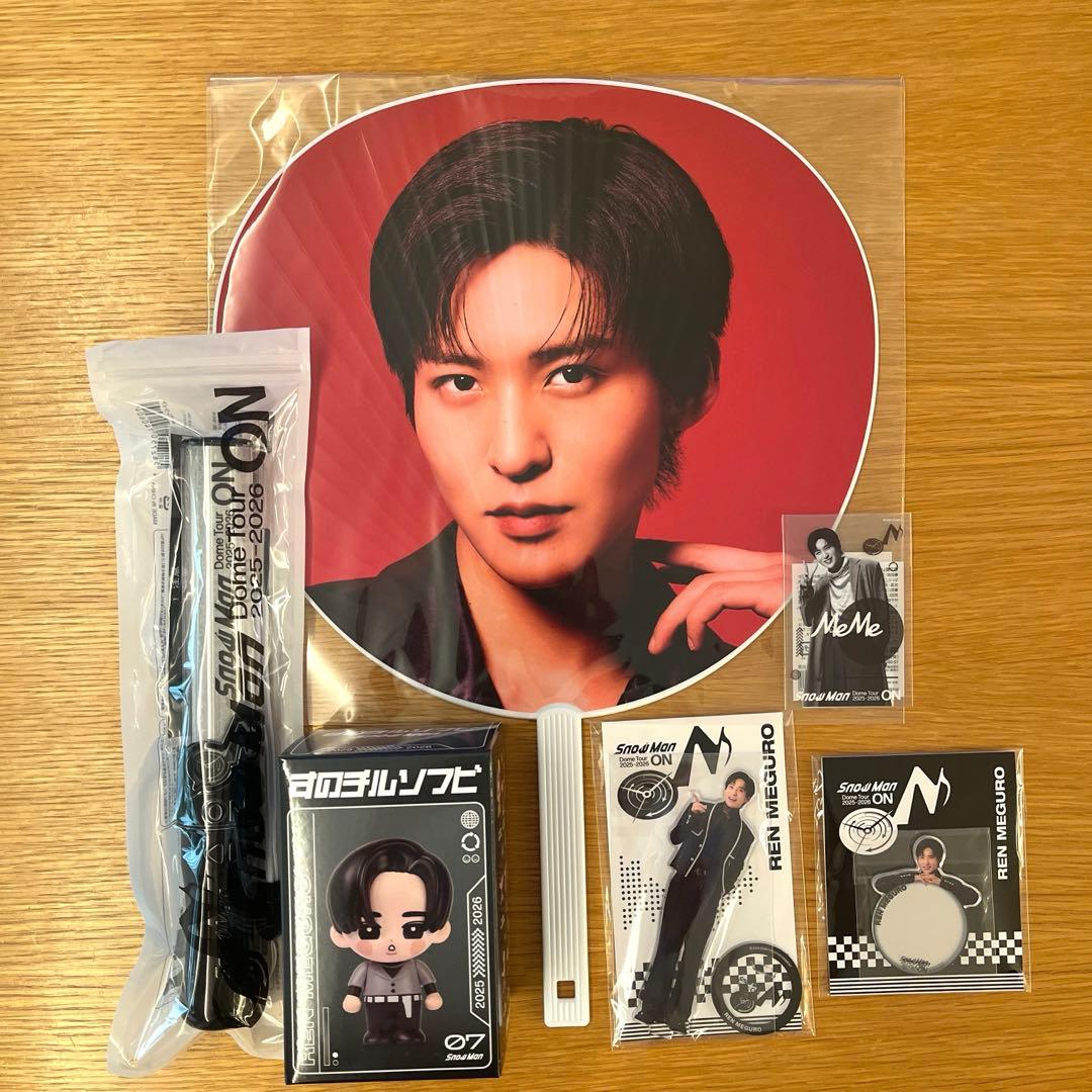 Snow Man Dome Tour 2025-2026 ON 目黒蓮6点セット - メルカリ