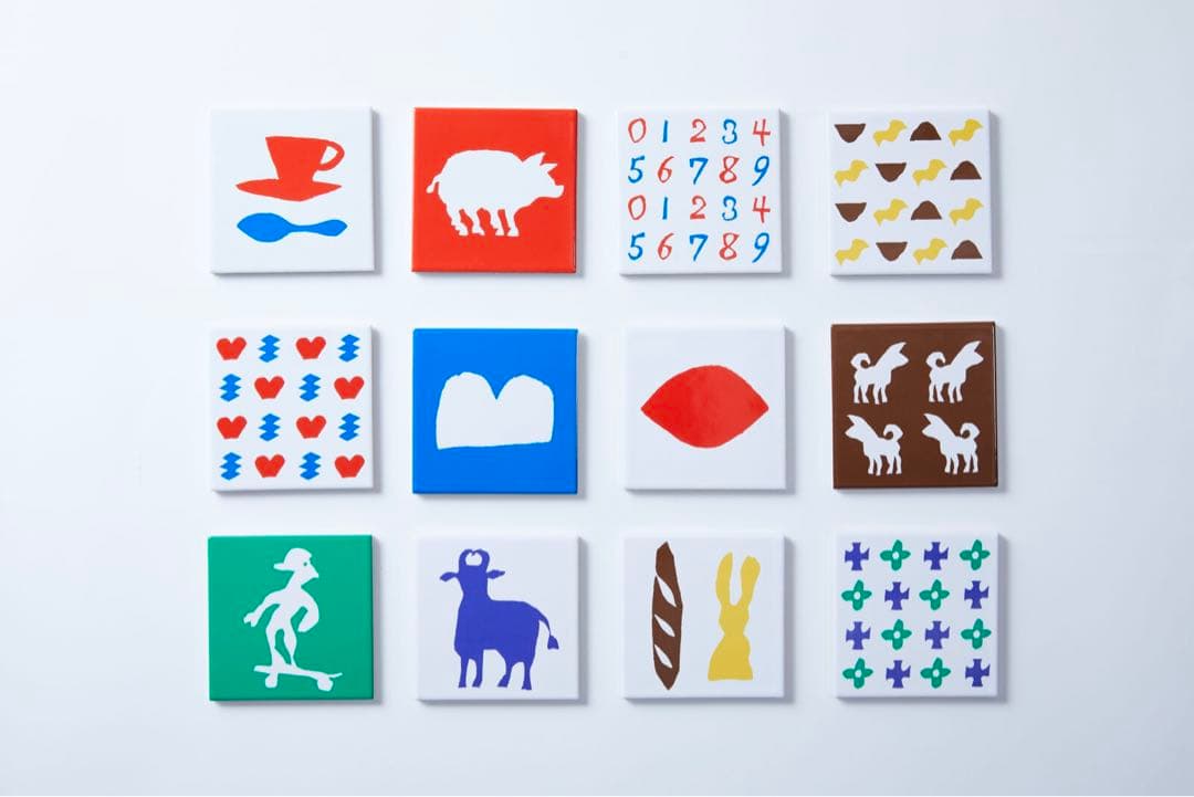 柚木沙弥郎展限定ジークレーポスター型染めIDEE日本民藝館イデー無印良品MUJI