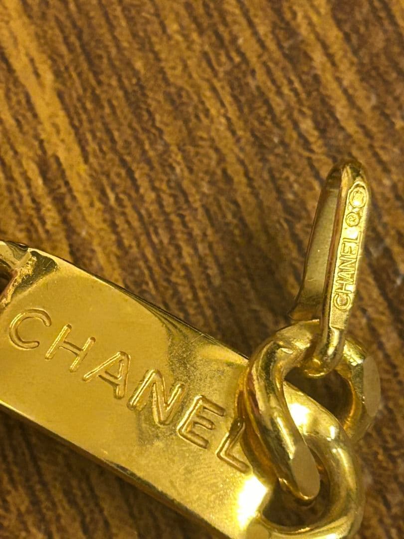 美品 CHANEL ヴィンテージ チェーンベルト ゴールド 　プルミエール