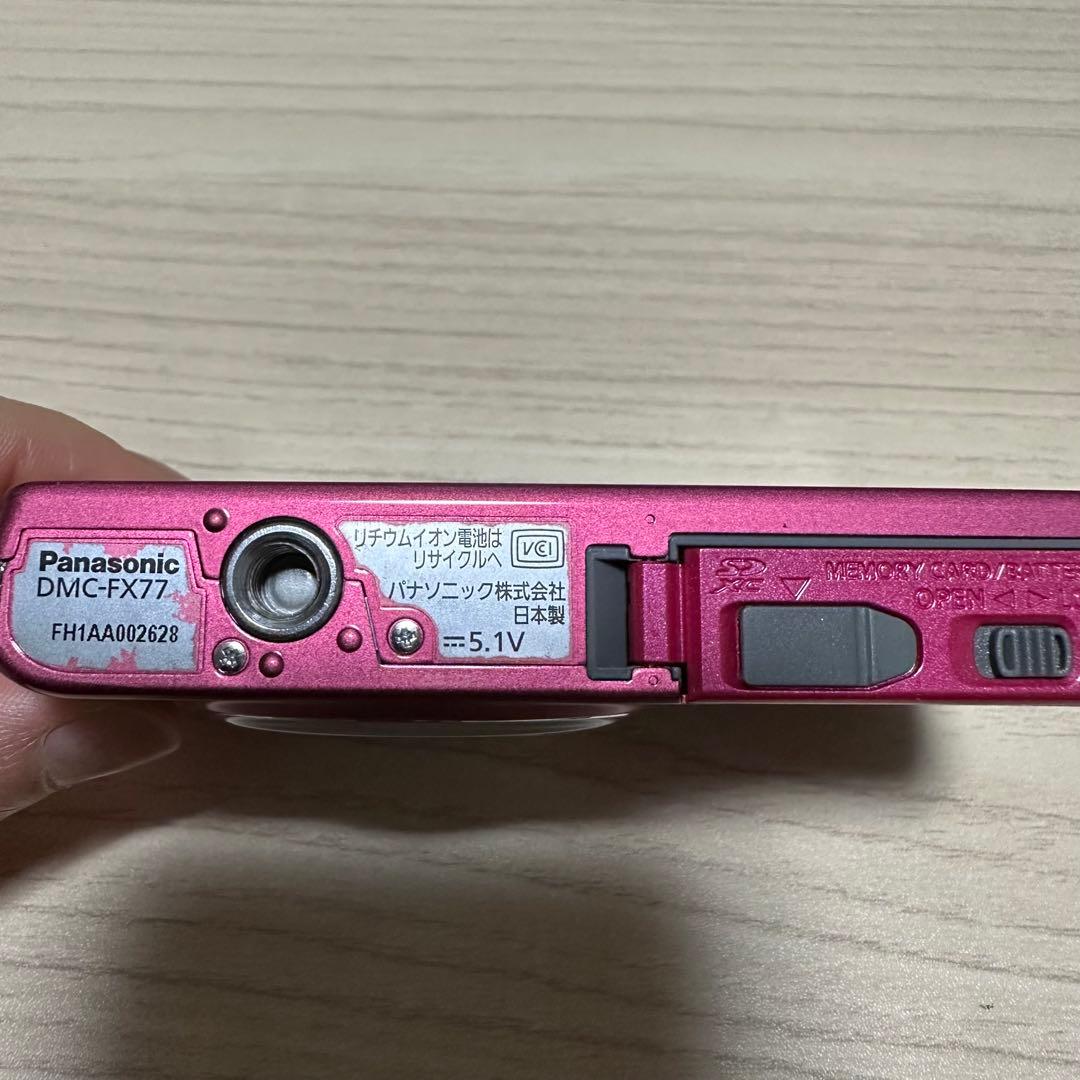 Panasonic LUMIX DMC-FX77 ピンク