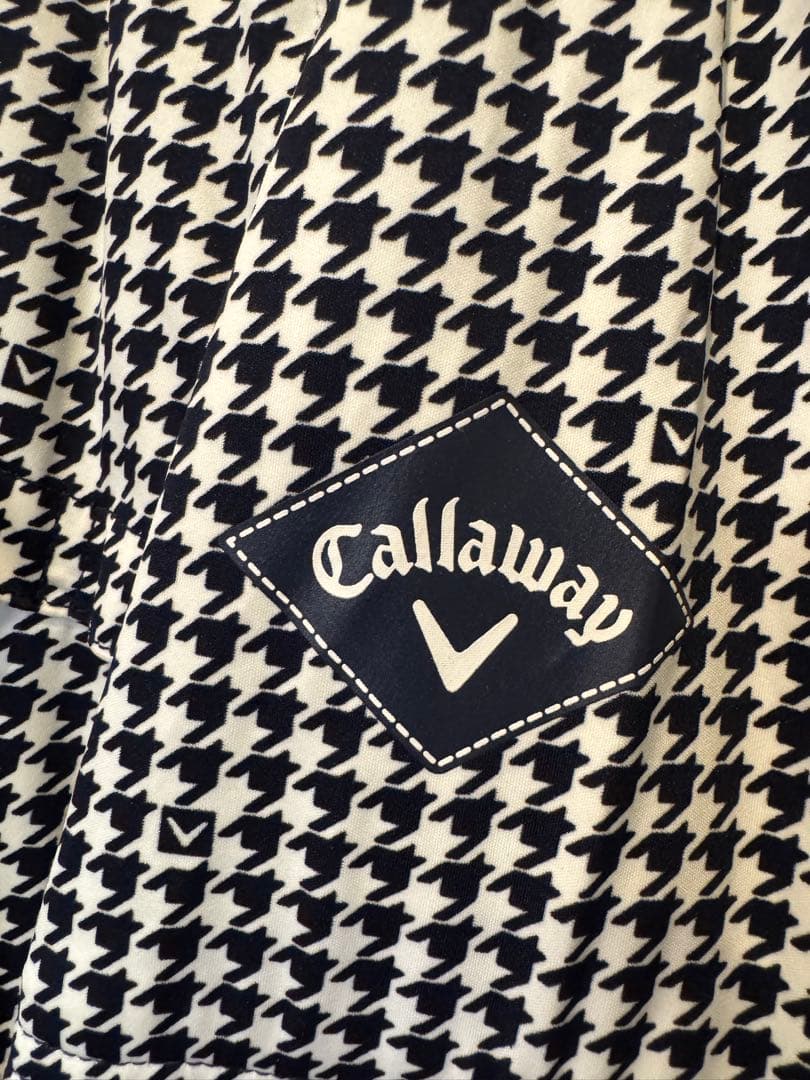 Callaway ハウンドトゥース レインウェア（ジャケット＆パンツ）
