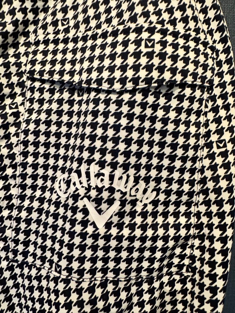 Callaway ハウンドトゥース レインウェア（ジャケット＆パンツ）