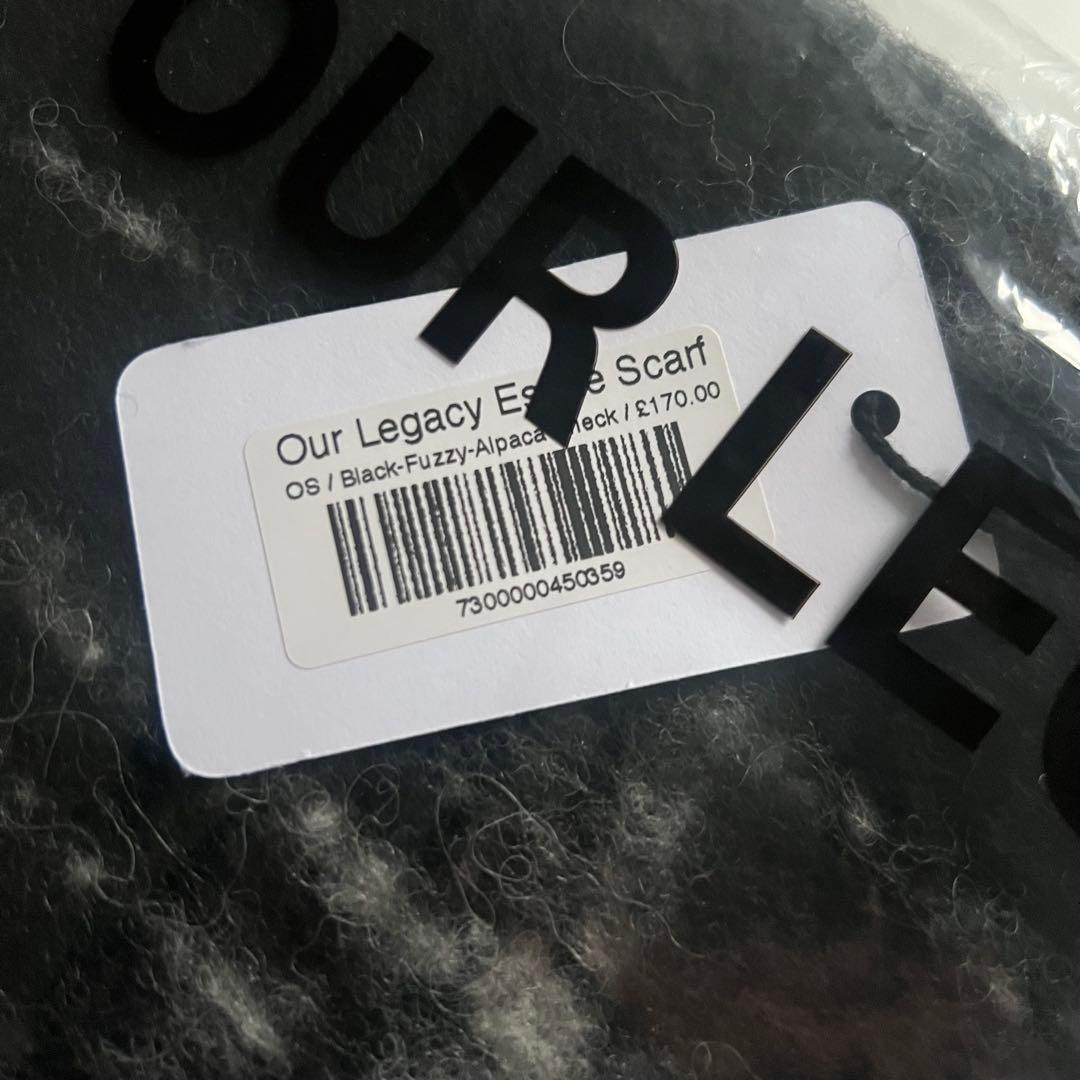 モーガン 着用】OUR LEGACY 24AW マフラー新品未開封 - メルカリ