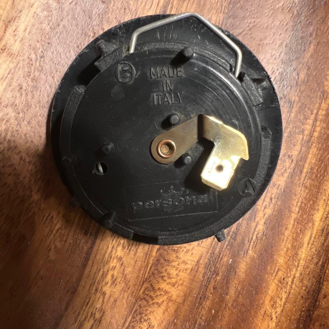 パーソナル 純正 ホーンボタン イタリア製 正規品 レッド/ブラック 赤／黒