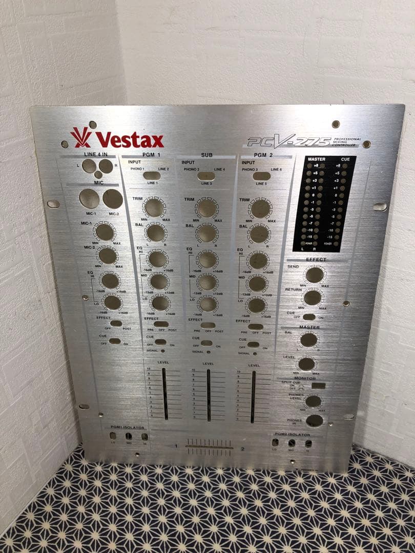 VESTAX ベスタクスPCV-275 横フェーダーメンテ