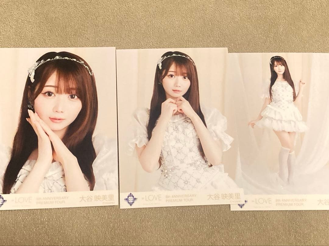 LOVE 大谷映美里 8周年ツアー 宝石衣装 生写真 コンプ - メルカリ
