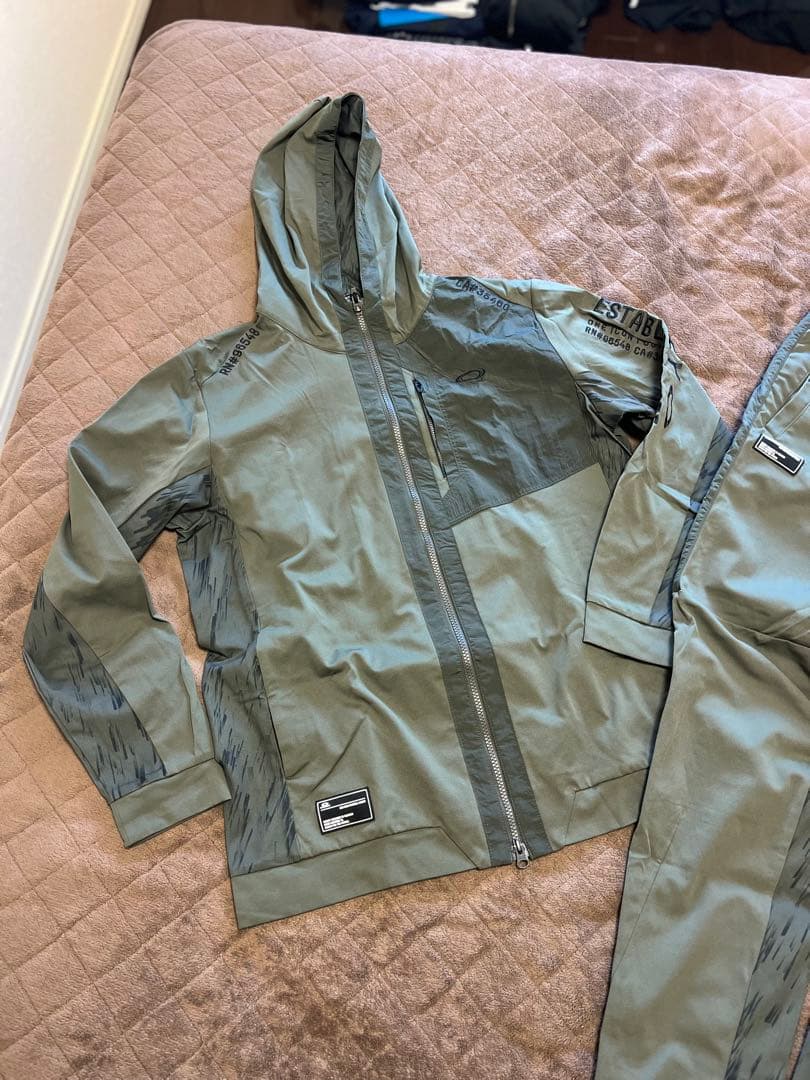 【レア】オークリーゴルフ上下セットアップ カーキ XL XXL