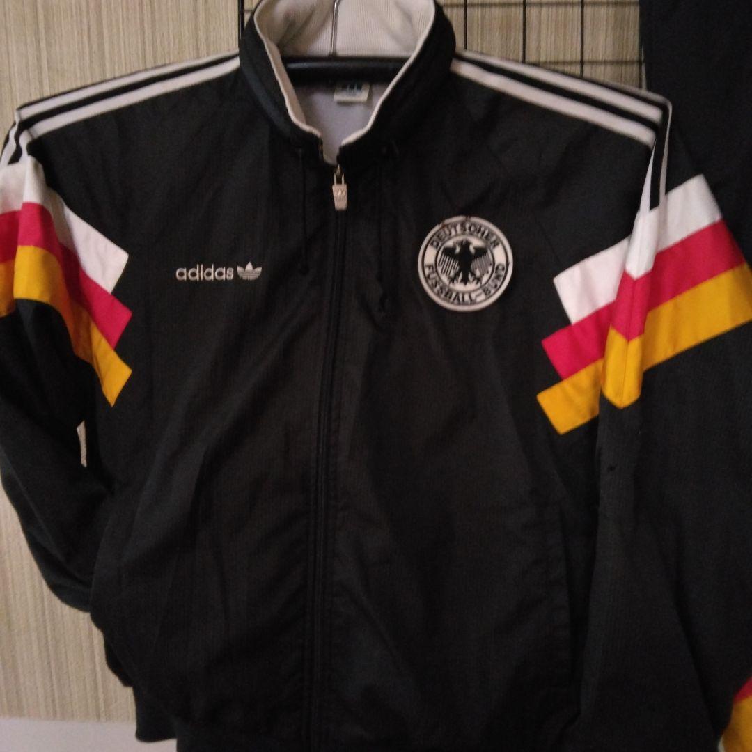 adidas ドイツ代表裏地付きウインドスーツ上下セット3L