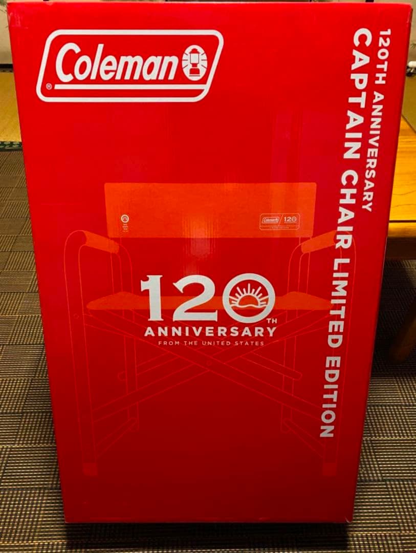 Coleman コールマン 120周年 アニバーサリー キャプテンチェア 新品