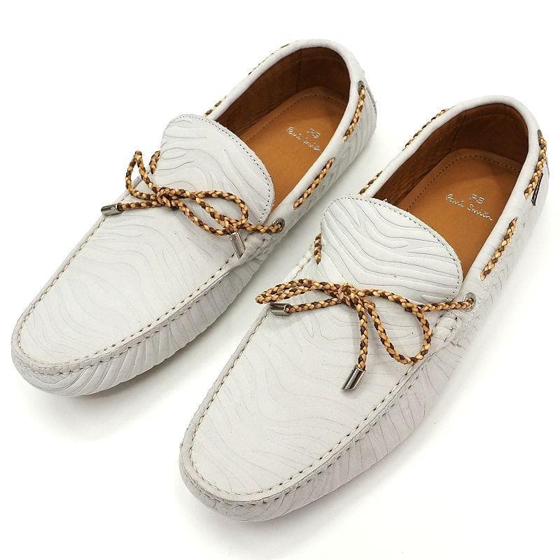 I05153 未使用品 PS Paul Smithドライビングシューズ：UK8