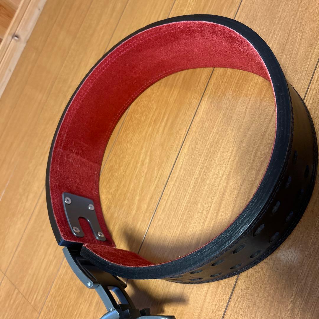 ★超美品！Lサイズ SBD トレーニングパワーベルト 腹圧ベルト 13㎜