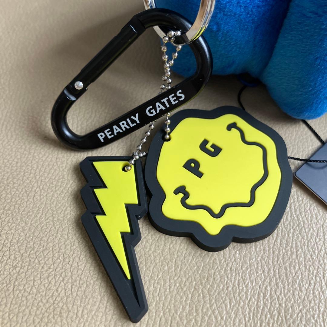 【未使用】PEARLY GATES 吹き出しロゴ型 ボールポーチ タグ付
