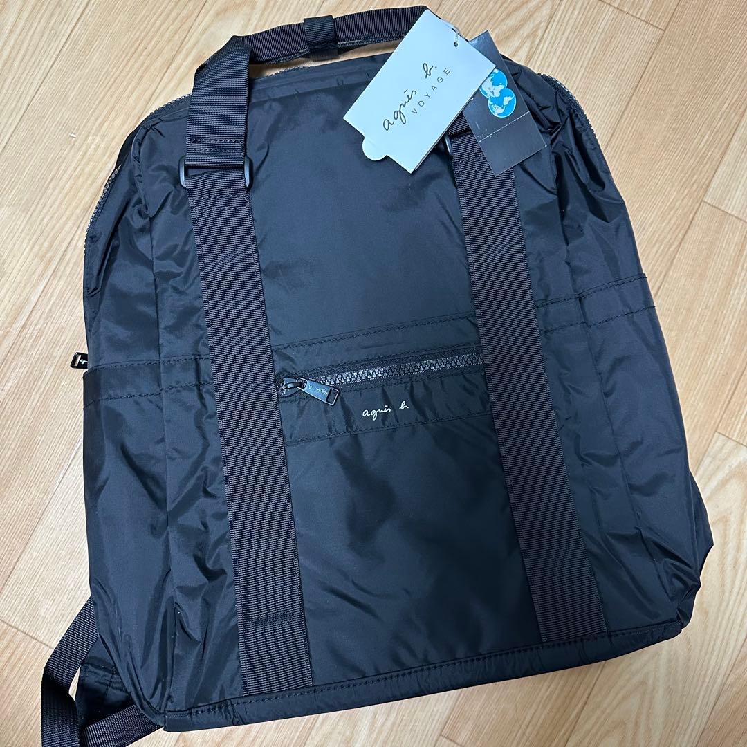 アニエスベー agnes b. リュック バックパックママバッグ多機能 大容量