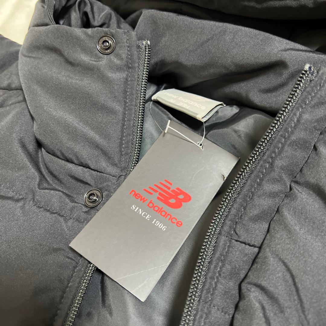 ニューバランス ベンチコート ブラック メンズ Mサイズ