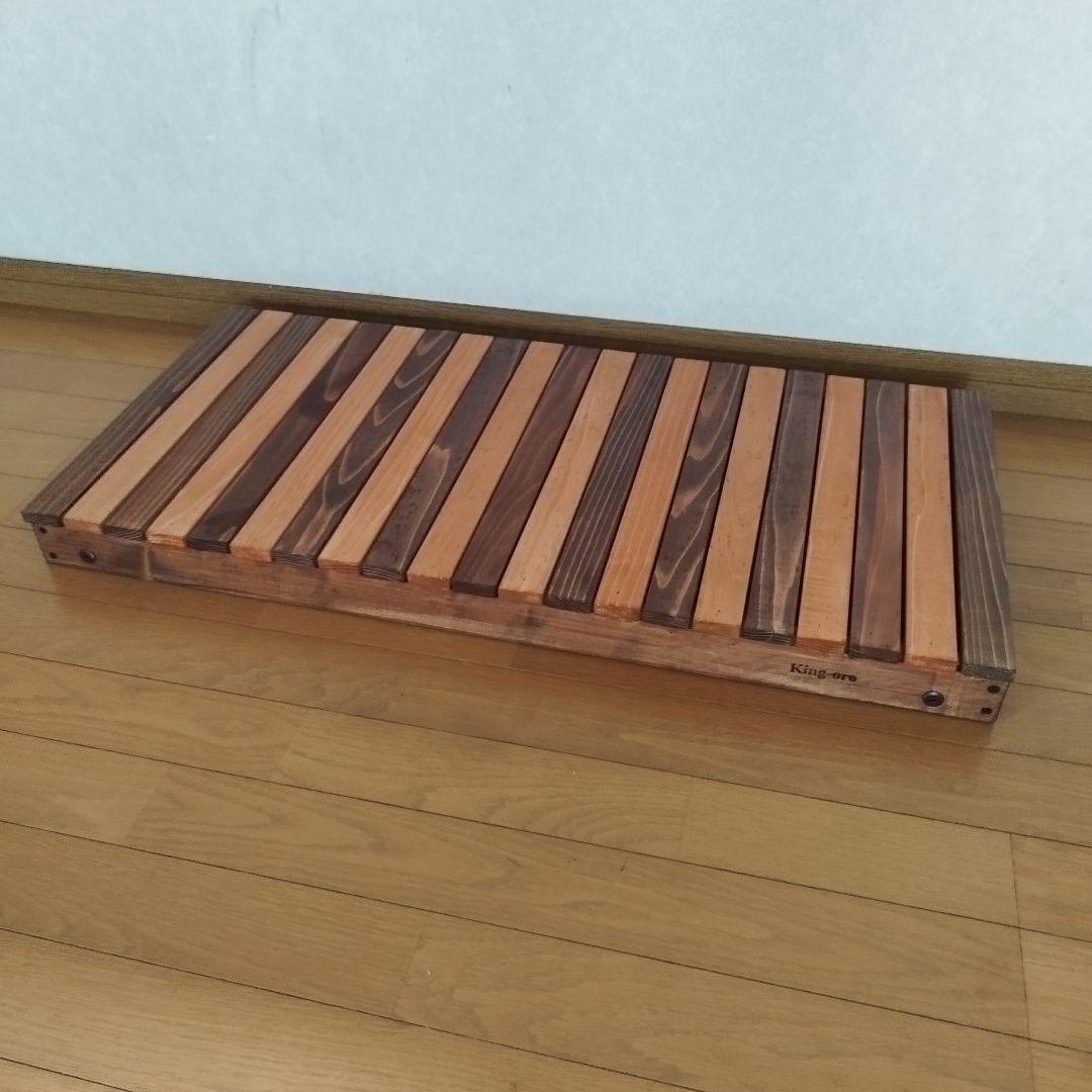 折りたたみローテーブル　ストレートタイプ　 俺のモッキン風　キングオローK171