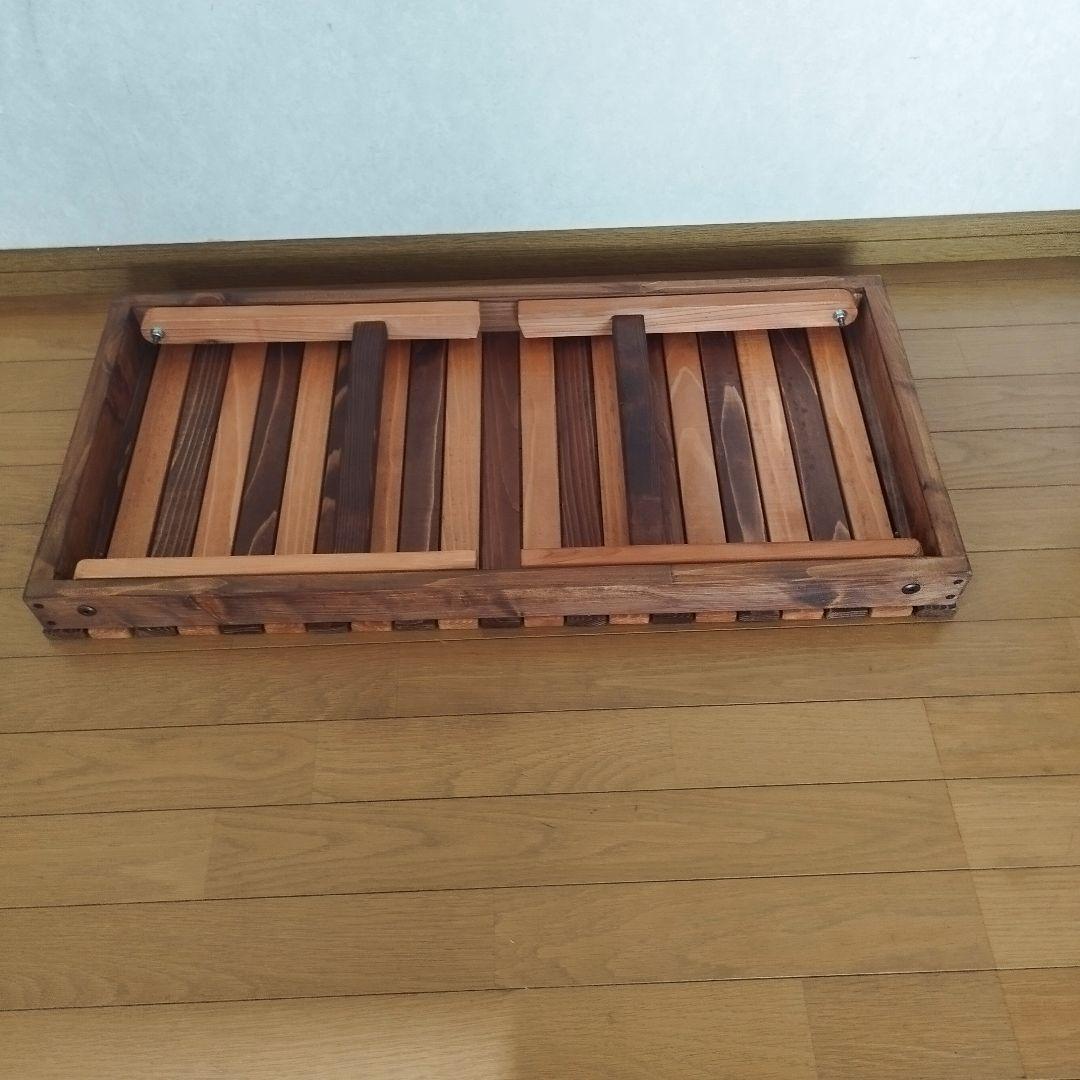 折りたたみローテーブル　ストレートタイプ　 俺のモッキン風　キングオローK171