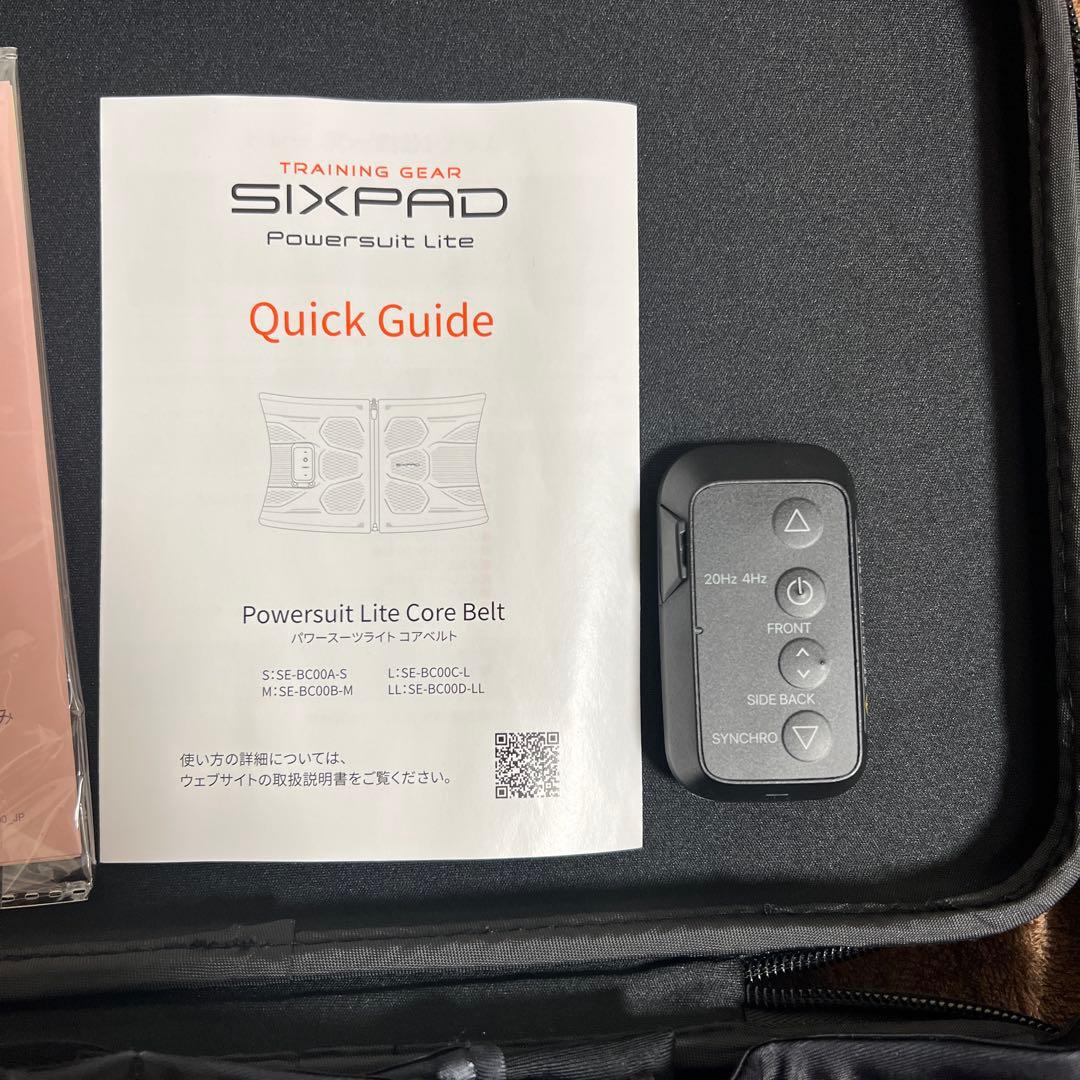 エクササイズグッズ SIXPAD Powersuit Lite Core Belt (M)