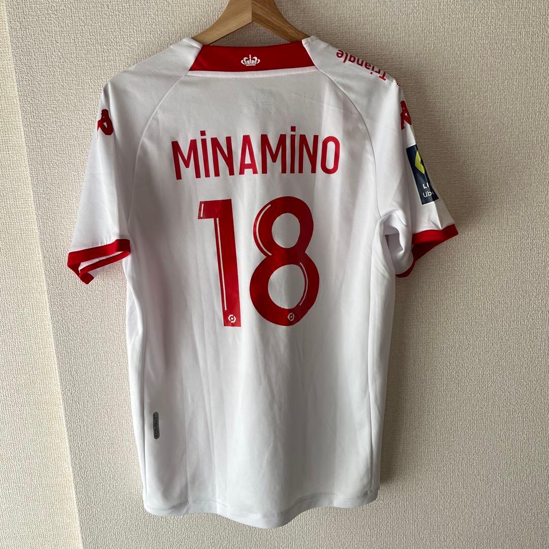 南野拓実/モナコ　レプリカユニフォーム　18 Mサイズ