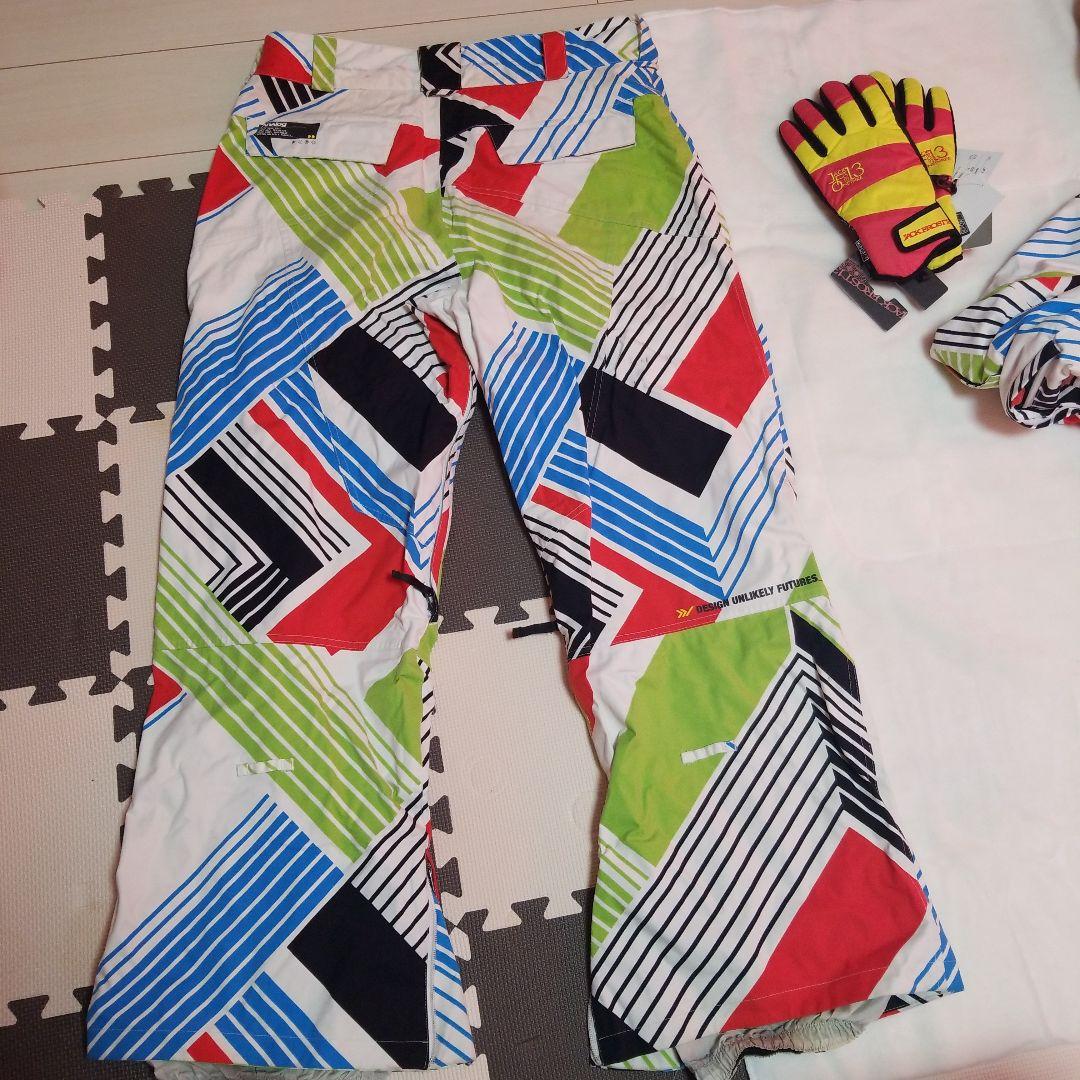 Analog スキージャケット　上下セット　バートン　手袋付き