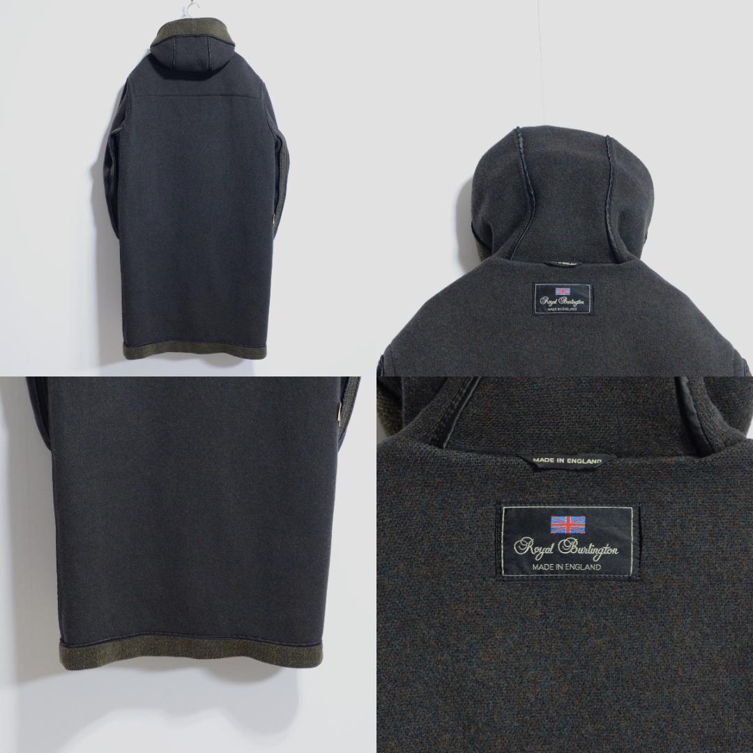 超極上品 ムーアブルック ダッフルコート Rバーリントン MIXオリーブ 40