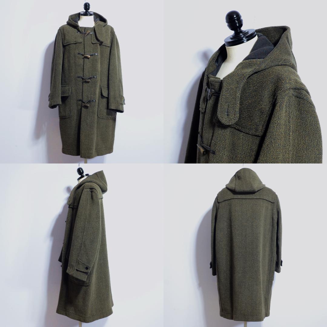 超極上品 ムーアブルック ダッフルコート Rバーリントン MIXオリーブ 40