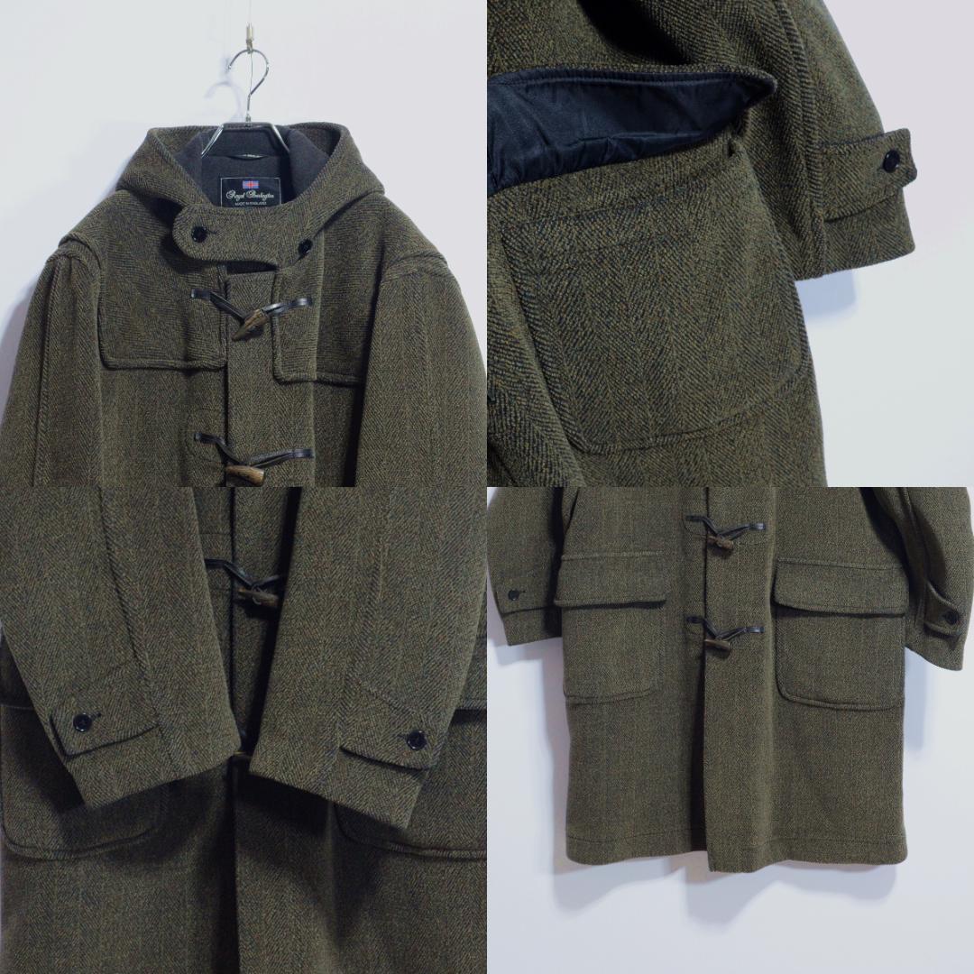 超極上品 ムーアブルック ダッフルコート Rバーリントン MIXオリーブ 40
