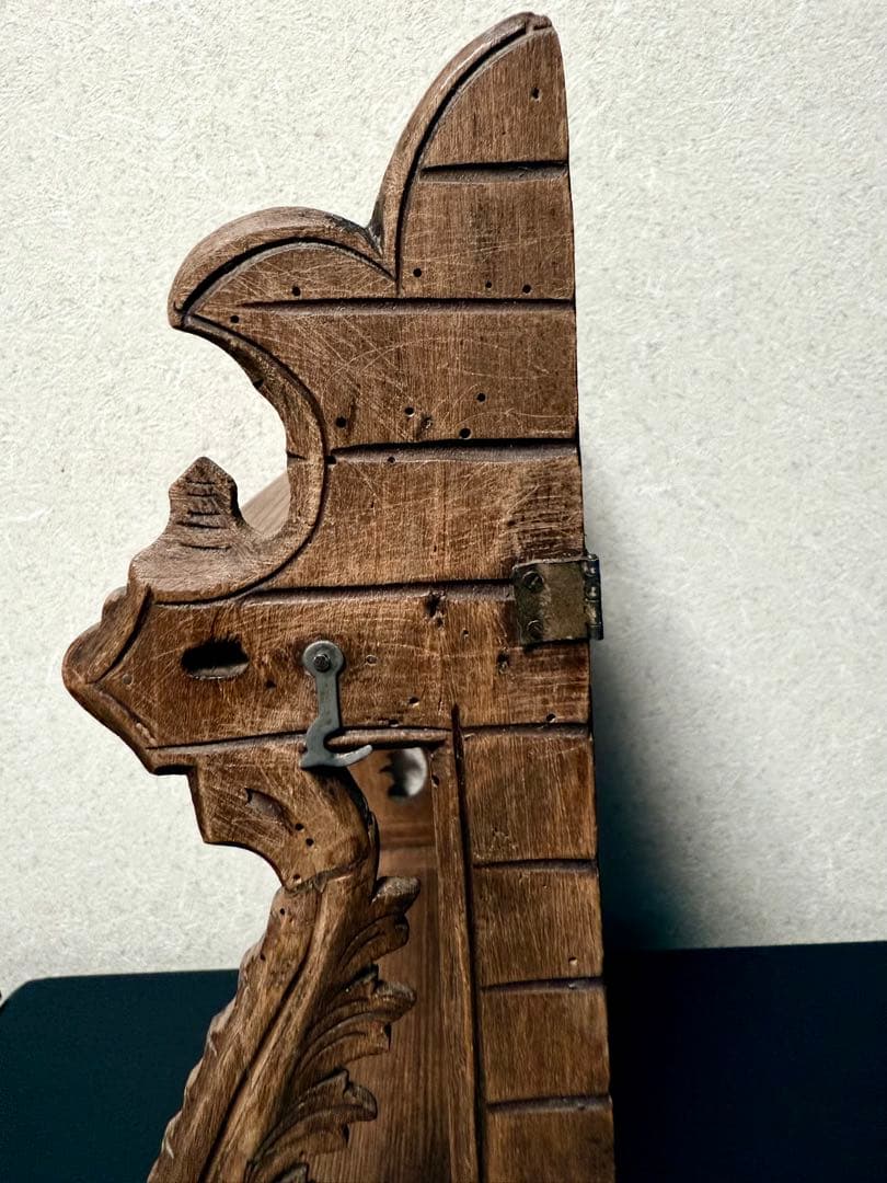 フランス アンティーク 蚤の市 木棚 シェルフ 小棚 飾り棚