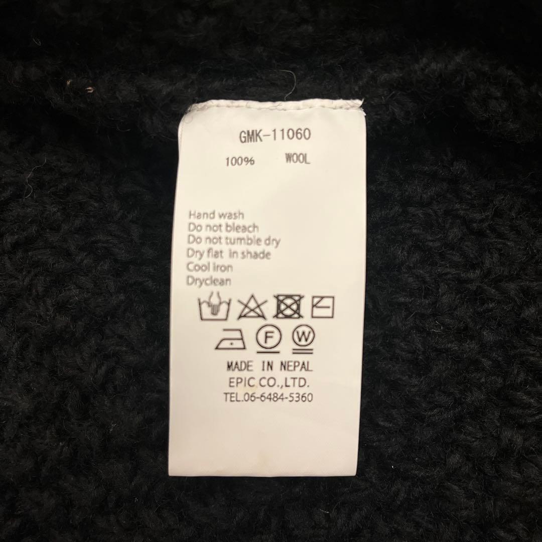 ヒマラヤンクライマーズ　ハンドニット　カーディガン　アダムエロペ