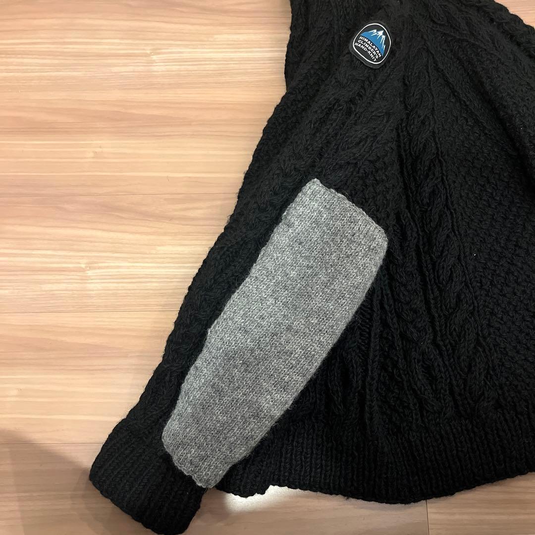 ヒマラヤンクライマーズ　ハンドニット　カーディガン　アダムエロペ