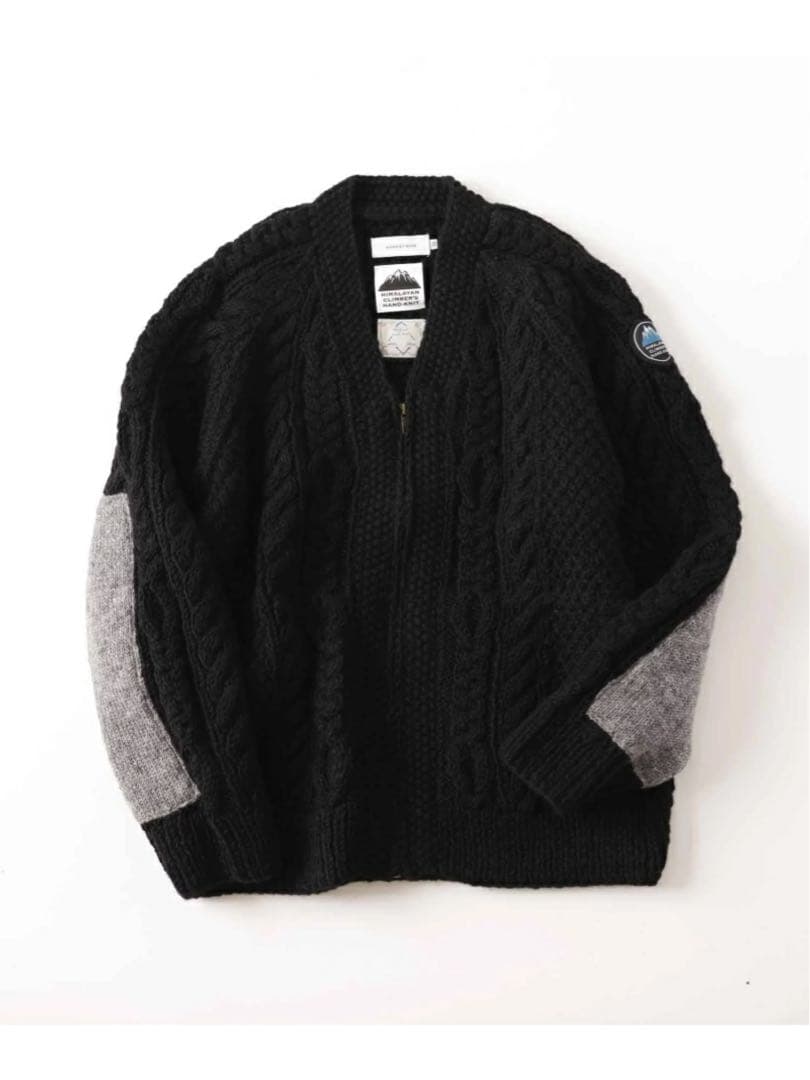 ヒマラヤンクライマーズ　ハンドニット　カーディガン　アダムエロペ