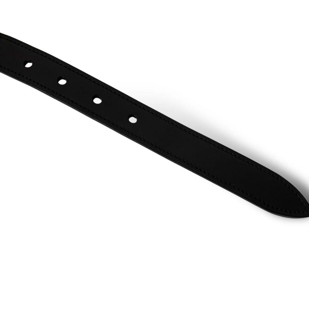 グッチ　ベルト　ホースビット　ブラック　レザー