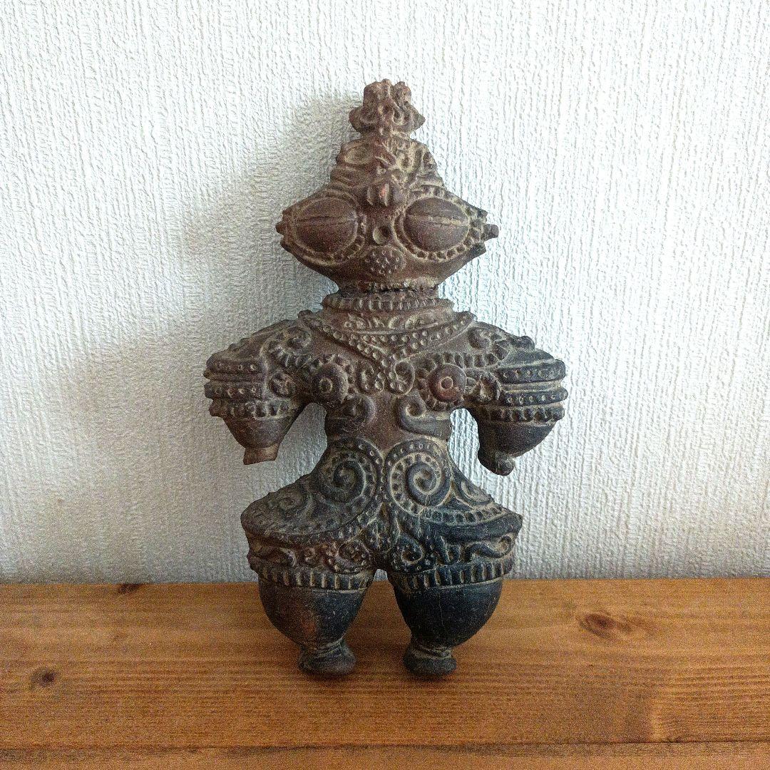 【1950年代教材レプリカ】遮光器土偶　恵比須田遺跡　約20cm　2/3スケール