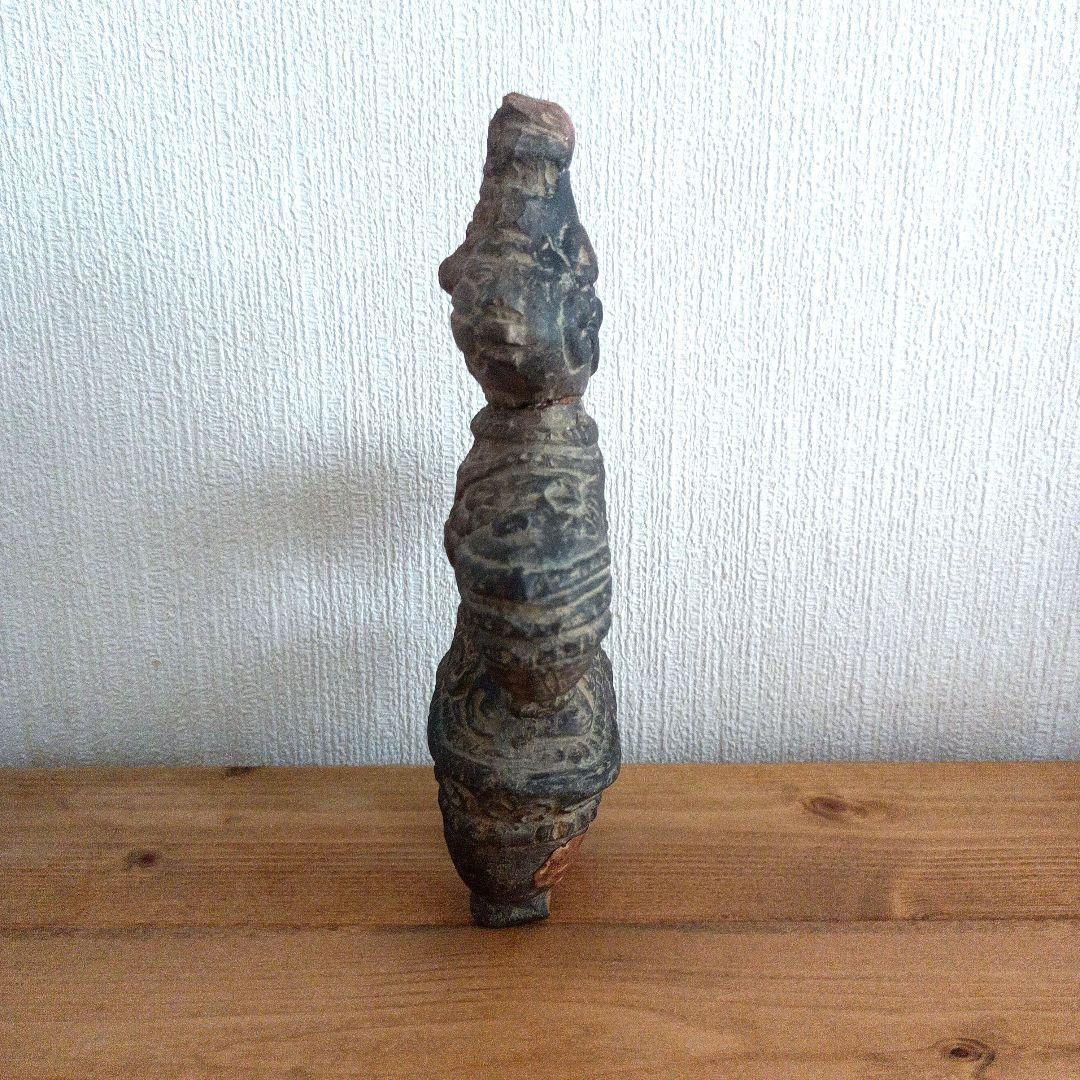 【1950年代教材レプリカ】遮光器土偶　恵比須田遺跡　約20cm　2/3スケール