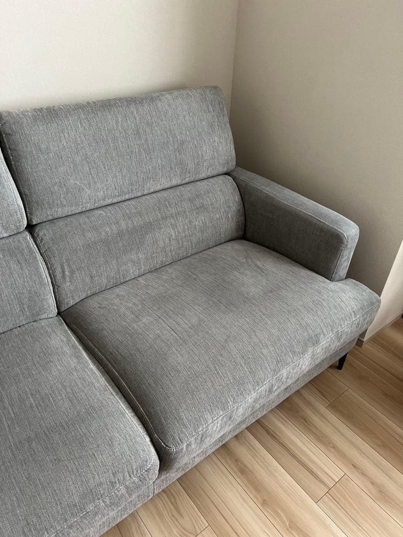 ニトリ 3人掛け 布張りソファ サザーラ