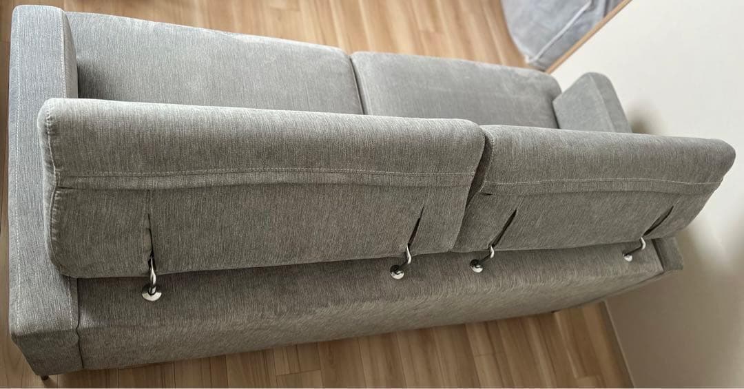 ニトリ 3人掛け 布張りソファ サザーラ