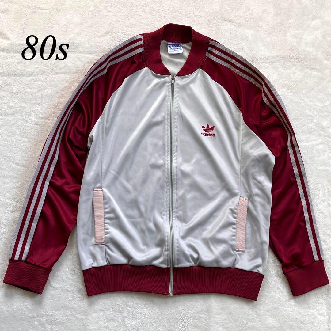 adidas 80年代 ATPバーガンディ ジャージ Yahoo!オークション - 80s